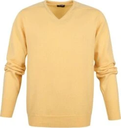 William Lockie V-Hals Geel Lamswol 12 William Lockie V-Hals Geel Lamswol -Kleding Verkoop 72150 1 1