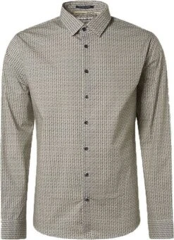 No-Excess No Excess Overhemd Dusty Groen