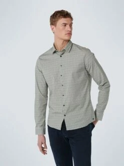 No-Excess No Excess Overhemd Dusty Groen -Kleding Verkoop 72312 3 1