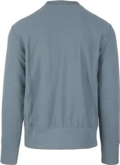 Champion Crewneck Sweater Blauw -Kleding Verkoop 72471 4