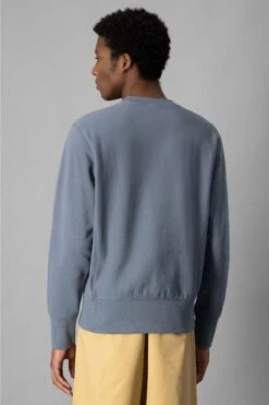 Champion Crewneck Sweater Blauw -Kleding Verkoop 72471 5
