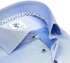 R2 Lichtblauw Katoenen Overhemd XLS -Kleding Verkoop 72501 2 1