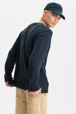 Anerkjendt Sail Trui Donkerblauw -Kleding Verkoop 72550 6