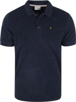 No-Excess No Excess Structuur Polo Donkerblauw -Kleding Verkoop 72654 1 1