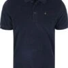 No-Excess No Excess Structuur Polo Donkerblauw -Kleding Verkoop 72654 1