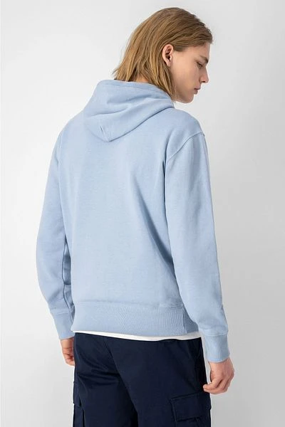 Champion Hoodie Logo Blauw 5 Champion Hoodie Logo Blauw - Image 3