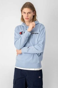 Champion Hoodie Logo Blauw 9 Champion Hoodie Logo Blauw -Kleding Verkoop 72689 6