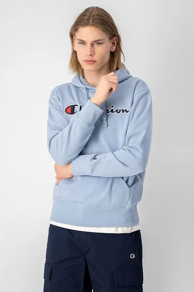 Champion Hoodie Logo Blauw 4 Champion Hoodie Logo Blauw - Image 2