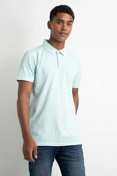 Petrol Polo Blauw 4 Petrol Polo Blauw - Image 2