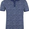State Of Art Pique Polo Donkerblauw Print -Kleding Verkoop 73207 1