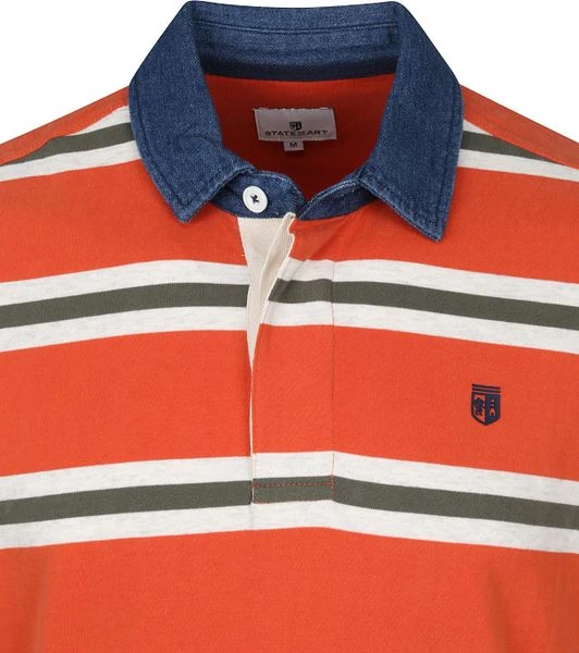 State Of Art Longsleeve Rugbyshirt Rood 5 State Of Art Longsleeve Rugbyshirt Rood - Image 3