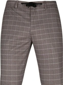 Suitable Pantalon Jersey Bruin Pied De Poule -Kleding Verkoop 73287 2 1