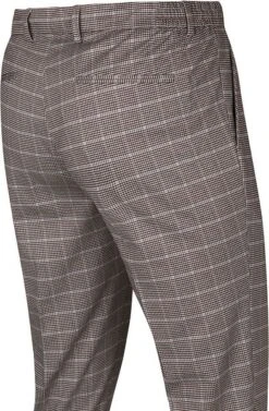 Suitable Pantalon Jersey Bruin Pied De Poule -Kleding Verkoop 73287 4