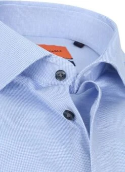 Suitable Overhemd Structure Blauw -Kleding Verkoop 73326 2 1