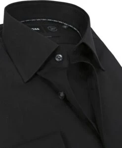 Hugo Boss Hank Overhemd Zwart 12 Hugo Boss Hank Overhemd Zwart -Kleding Verkoop 73327 8 1