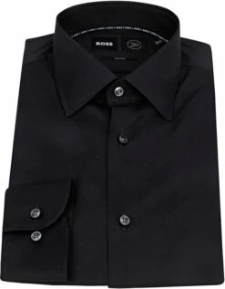 Hugo Boss Hank Overhemd Zwart 10 Hugo Boss Hank Overhemd Zwart -Kleding Verkoop 73327 9