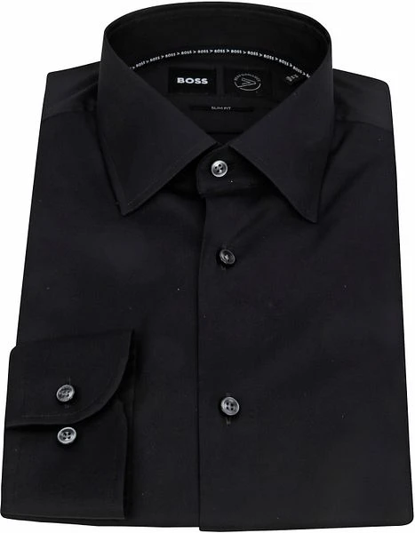 Hugo Boss Hank Overhemd Zwart 5 Hugo Boss Hank Overhemd Zwart - Image 3