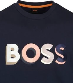 Hugo Boss Trui Logo Donkerblauw 13 Hugo Boss Trui Logo Donkerblauw -Kleding Verkoop 73332 2 1
