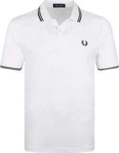 Fred Perry Polo M3600 Wit -Kleding Verkoop 73359 1 1