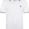 Fred Perry Polo M3600 Wit -Kleding Verkoop 73359 1