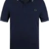 Fred Perry M3600 Polo Donkerblauw -Kleding Verkoop 73361 1