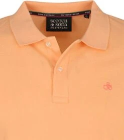 Scotch And Soda Pique Polo Oranje 11 Scotch And Soda Pique Polo Oranje -Kleding Verkoop 73435 2