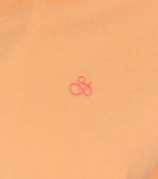 Scotch And Soda Pique Polo Oranje 7 Scotch And Soda Pique Polo Oranje - Image 5