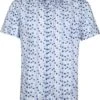 State Of Art Shortsleeve Overhemd Blauw Stippen -Kleding Verkoop 73478 1