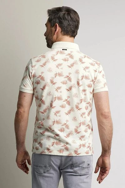 Vanguard Polo Pique Print Wit 5 Vanguard Polo Pique Print Wit - Image 3