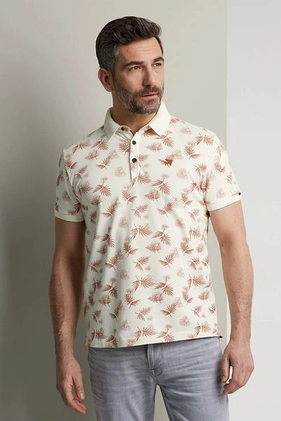 Vanguard Polo Pique Print Wit 4 Vanguard Polo Pique Print Wit - Image 2