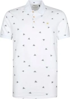 No-Excess No Excess Polo Print Wit