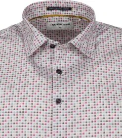 No-Excess No Excess KM Overhemd Print Roze -Kleding Verkoop 73627 7