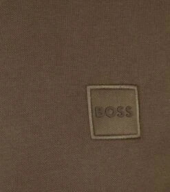 Hugo Boss LS Passerby Polo Donkergroen -Kleding Verkoop 73654 3