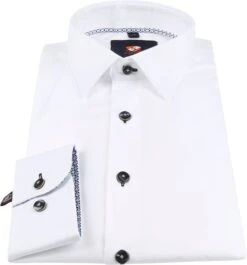 Suitable Twill Overhemd Wit -Kleding Verkoop 73792 6