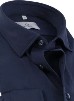 Suitable Overhemd Tech Stretch Donkerblauw -Kleding Verkoop 73799 2 1