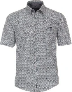 Casa Moda KM Overhemd Cirkels Groen