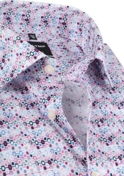 OLYMP Overhemd Luxor MF Print Roze -Kleding Verkoop 73858 2 1