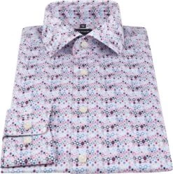 OLYMP Overhemd Luxor MF Print Roze -Kleding Verkoop 73858 3