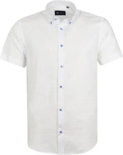 Suitable Shortsleeve Overhemd Wit