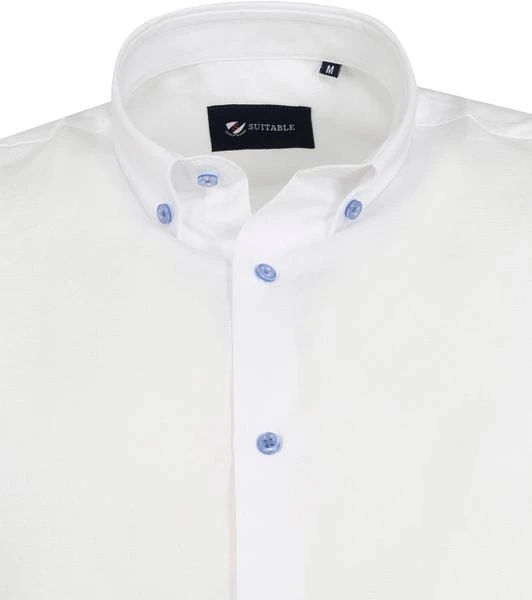 Suitable Shortsleeve Overhemd Wit 8 Suitable Shortsleeve Overhemd Wit - Image 6