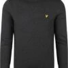 Lyle & Scott Trui Mix Wol Donkergrijs 2 Lyle & Scott Trui Mix Wol Donkergrijs -Kleding Verkoop 74180 2