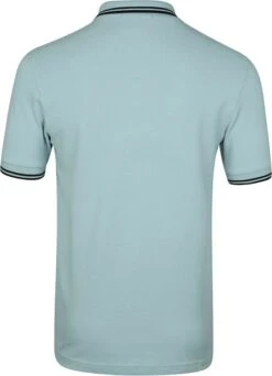 Fred Perry Polo Twin Tipped M3600 Zilverblauw -Kleding Verkoop 74196 1