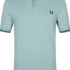 Fred Perry Polo Twin Tipped M3600 Zilverblauw