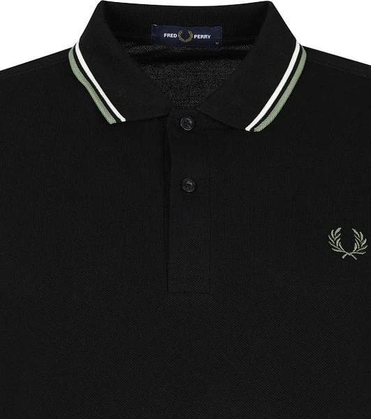 Fred Perry Polo M3600 Zwart 8 Fred Perry Polo M3600 Zwart - Image 6
