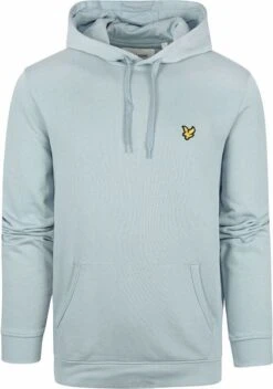 Lyle And Scott Hoodie Mid Blauw -Kleding Verkoop 74260 9 1