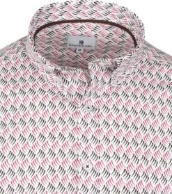 State Of Art Overhemd Print Roze -Kleding Verkoop 74295 2