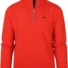 NZA Half Zip Trui Arapohue Rood -Kleding Verkoop 74300 1