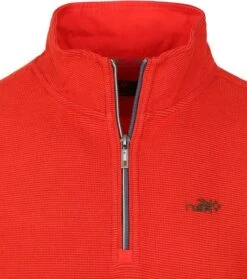 NZA Half Zip Trui Arapohue Rood -Kleding Verkoop 74300 2