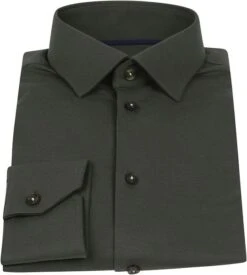 Ledub Tricot Overhemd Donkergroen -Kleding Verkoop 74327 3