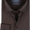 Ledub Tricot Overhemd Donkerbruin -Kleding Verkoop 74328 1